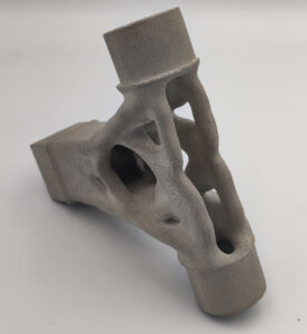 3D Drukarnia - Zoptymalizowany element wydrukowany w technologii Binder Jetting ExOne